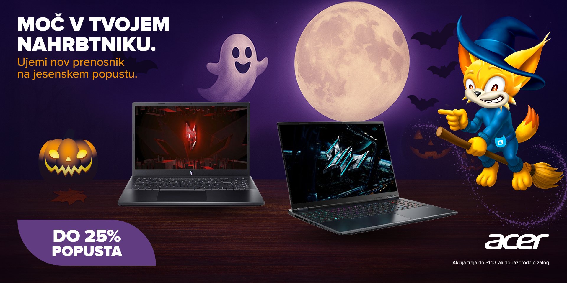 acer prenosniki akcija